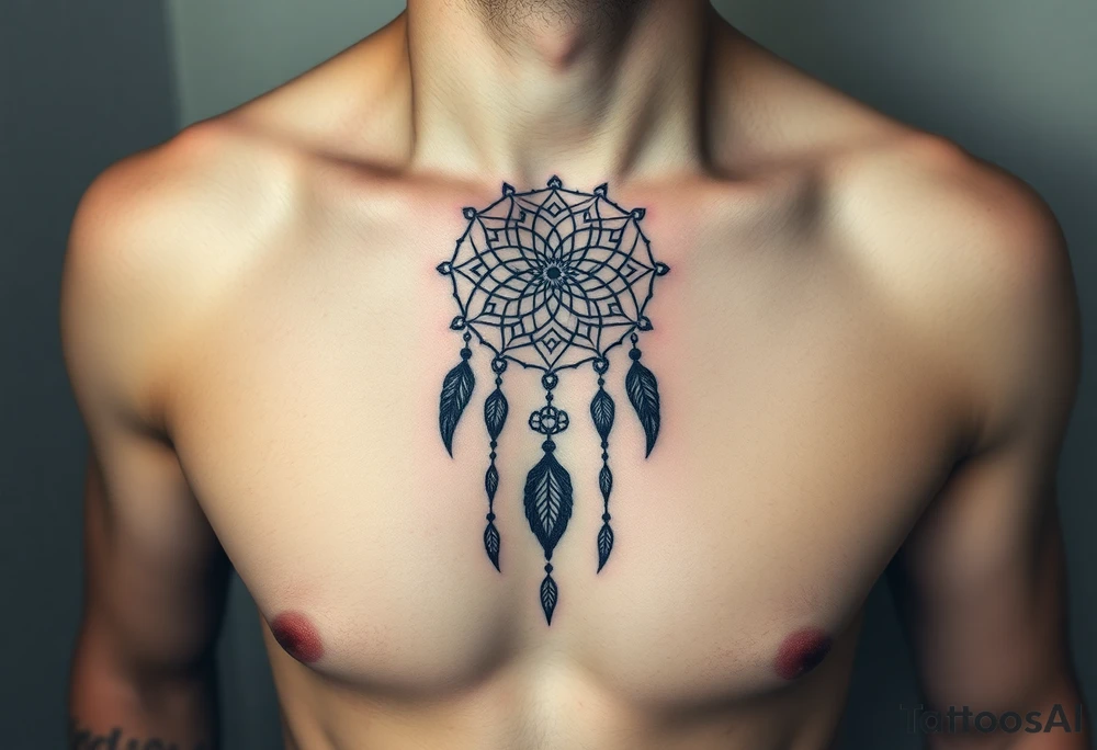 dreamcatcher tattoo idea
