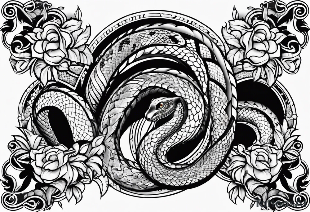 snake tattoo idea