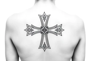 german iron cross tattoo idea
