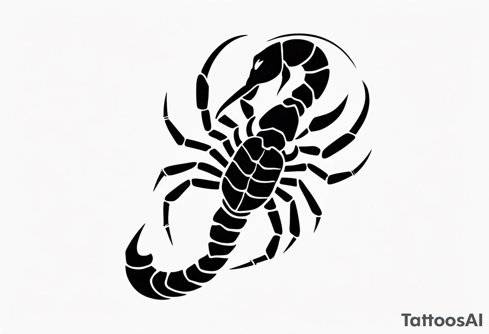 scorpion tattoo idea