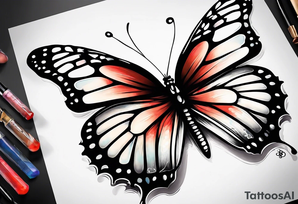 Butterfly tattoo tattoo idea