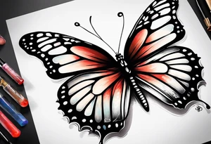 Butterfly tattoo tattoo idea