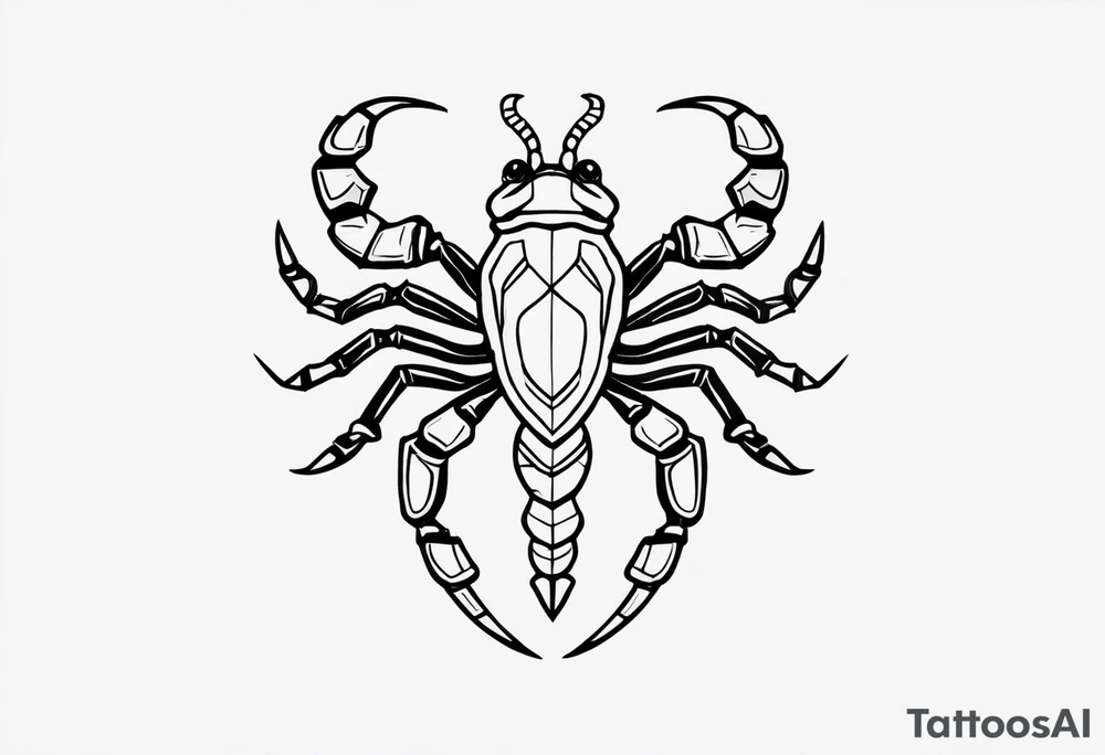 Scorpio tattoo idea