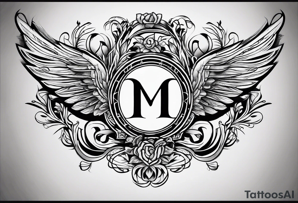 Greek letters  minalistic tattoo idea