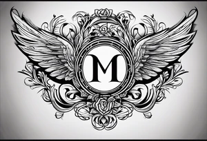 Greek letters  minalistic tattoo idea