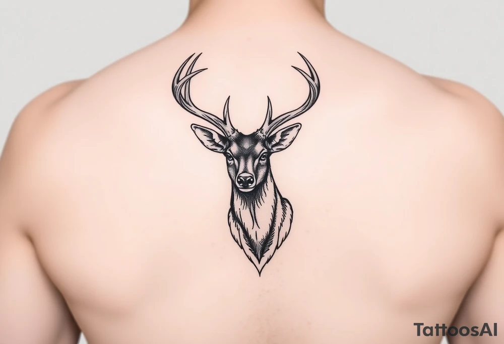 Sorcerer buck deer tattoo idea