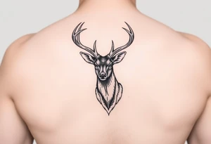Sorcerer buck deer tattoo idea
