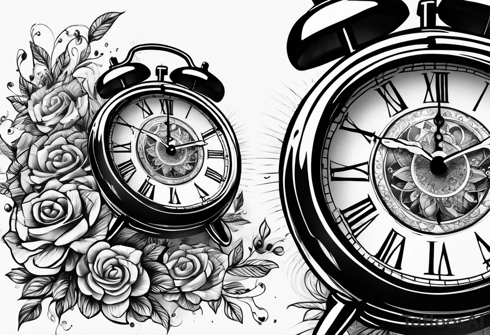 Alarm clock with “LO:VE” as the time. tattoo idea