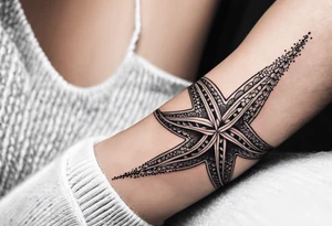 Starfish bracelet tattoo idea