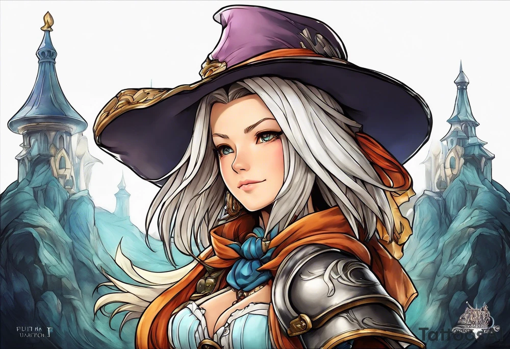Beatrix from Final Fantasy IX tattoo idea