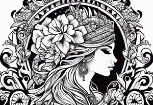Kevin, pieces, Puerto Rico tattoo idea