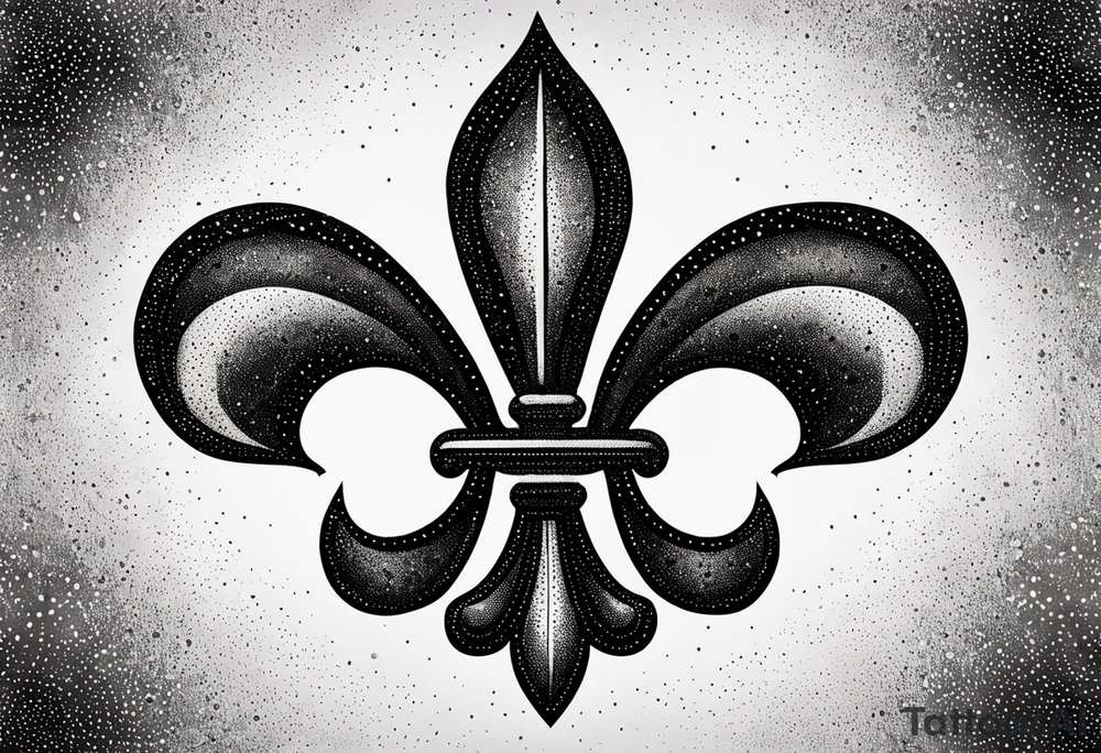 fleur de lis tattoo idea