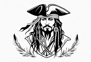 Petit Tatouage en lien avec Jack sparrow tattoo idea