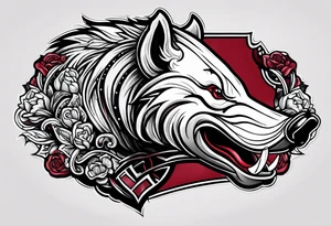 Arkansas razorbacks tattoo idea