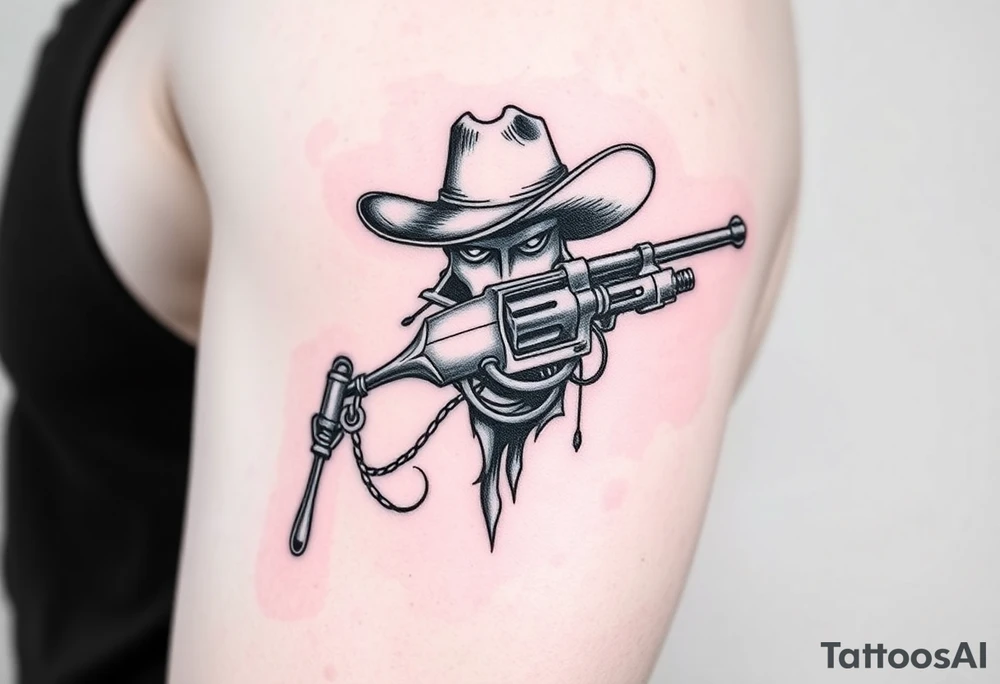 Western tattoo old cowboys stuff tattoo idea