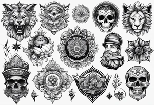 Bundle of tattoos tattoo idea