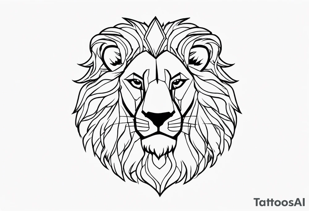 lion king tattoo idea