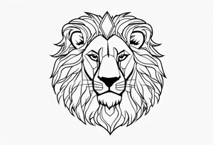 lion king tattoo idea