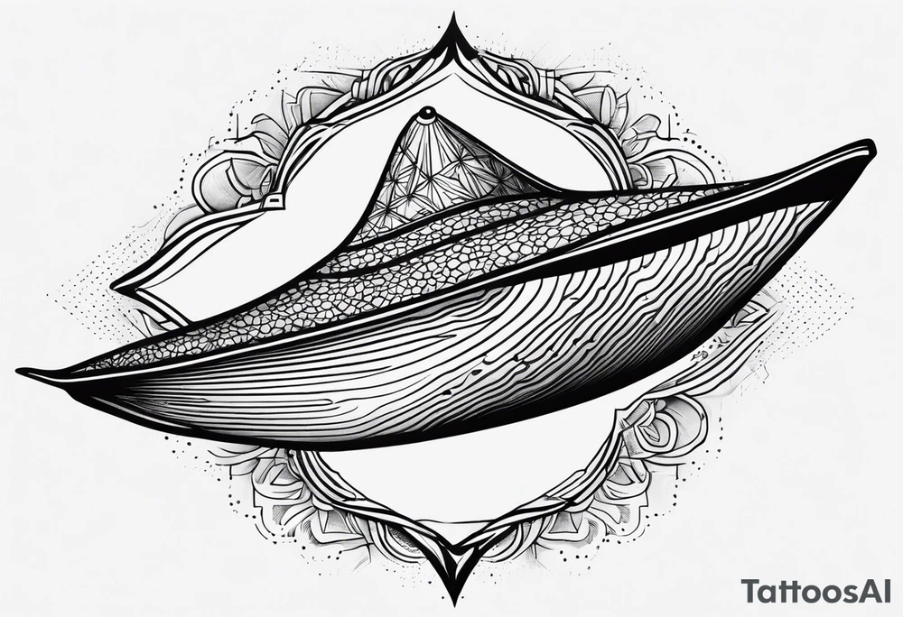 sting ray tattoo idea