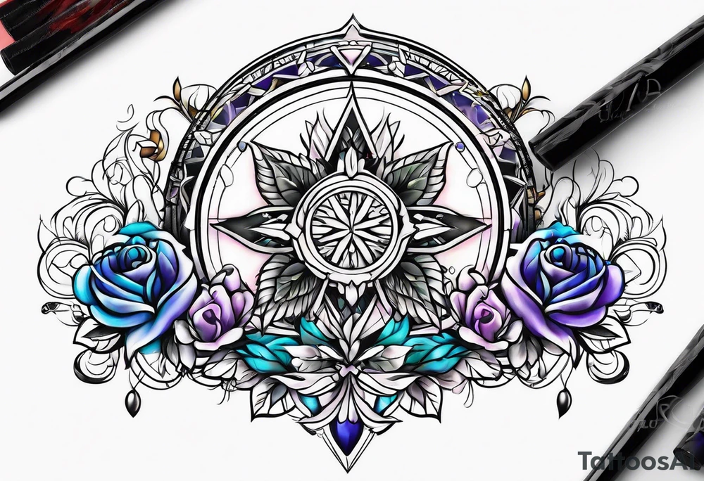 Nevaeh tattoo idea