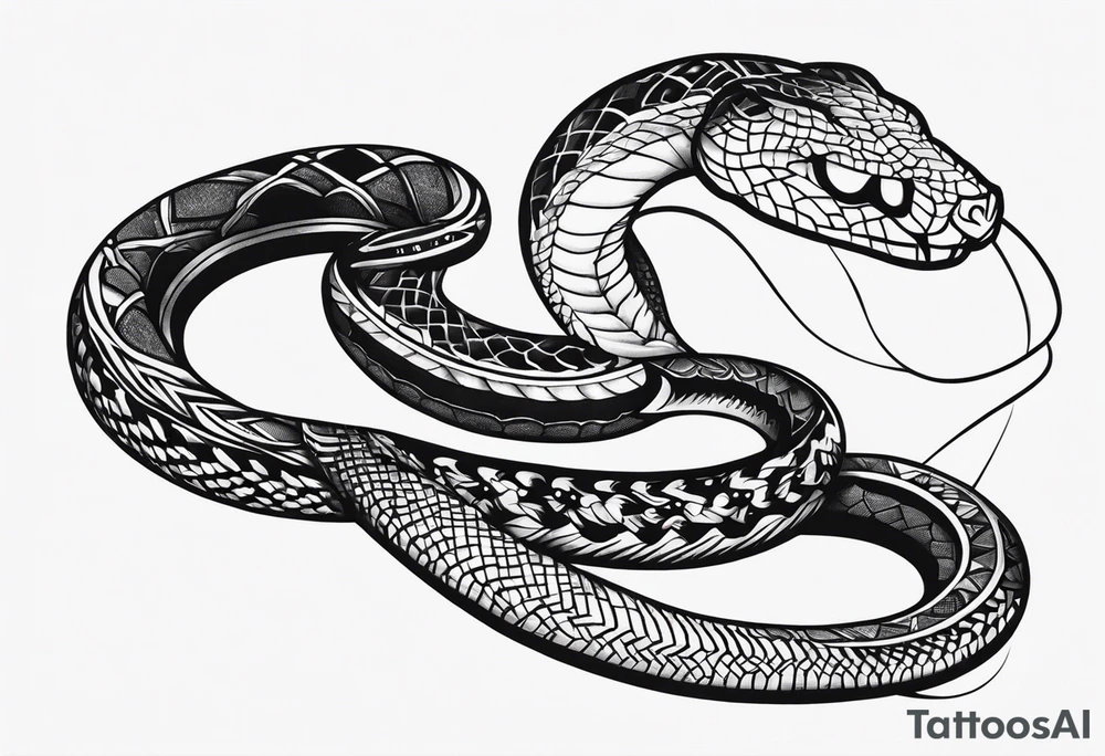 snake tattoo idea
