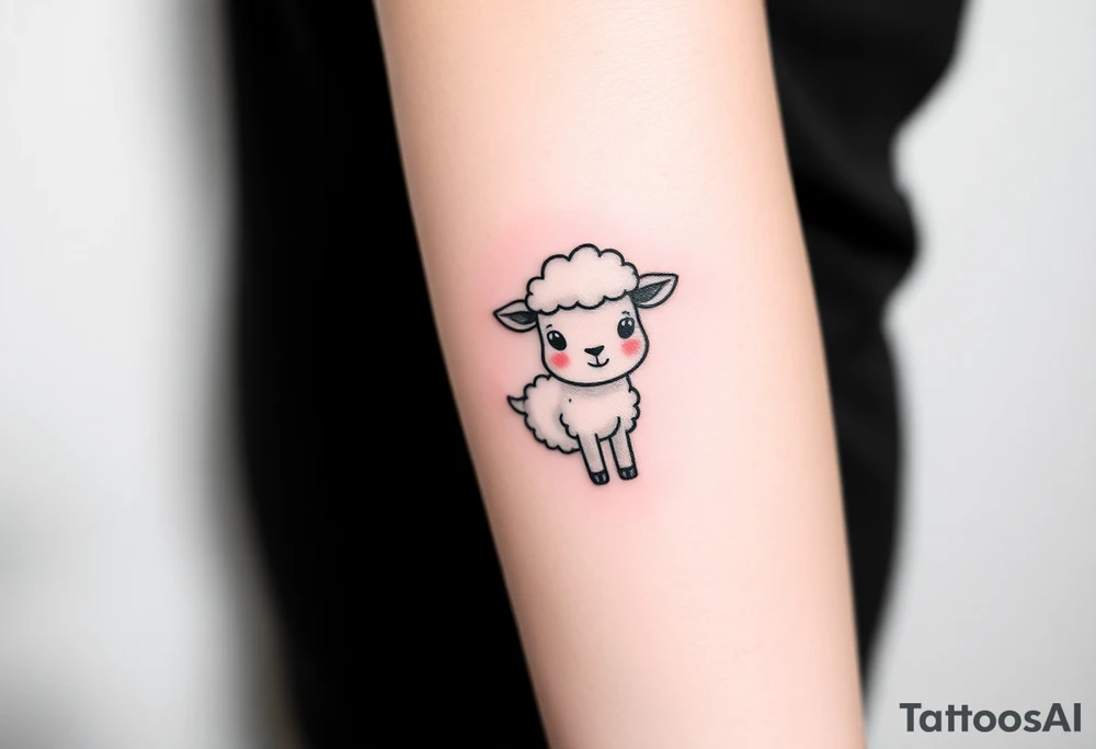 Black sheep tattoo idea