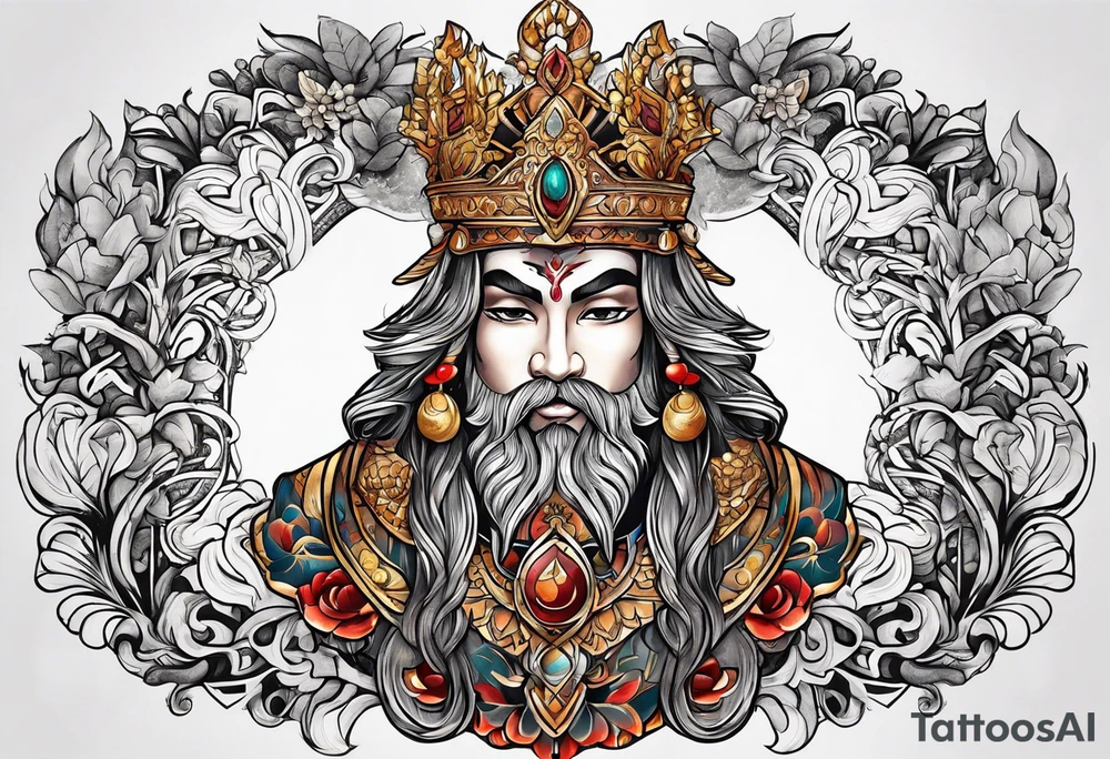 Ancient sumarian tattoo idea
