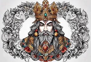 Ancient sumarian tattoo idea