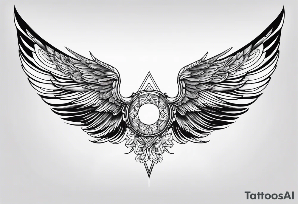 Wings tattoo idea