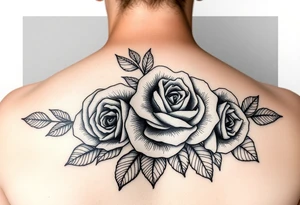 Different time pieces with different times showing and for the filler something that compliment roses for males tattoo idea