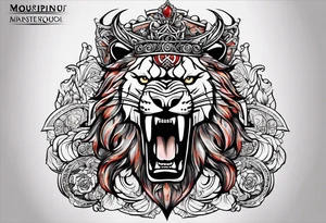 Moari with Croatian and Northern Irish influences tattoo idea