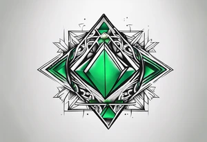 the green arrow tattoo idea