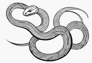 SNAKE tattoo idea