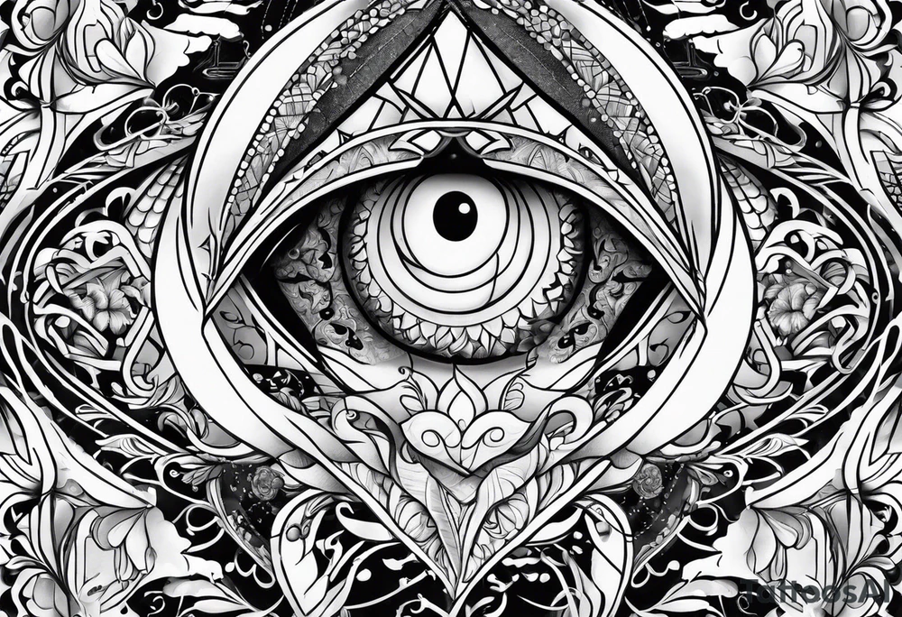 body Chest 
Vesearce pattern tattoo idea