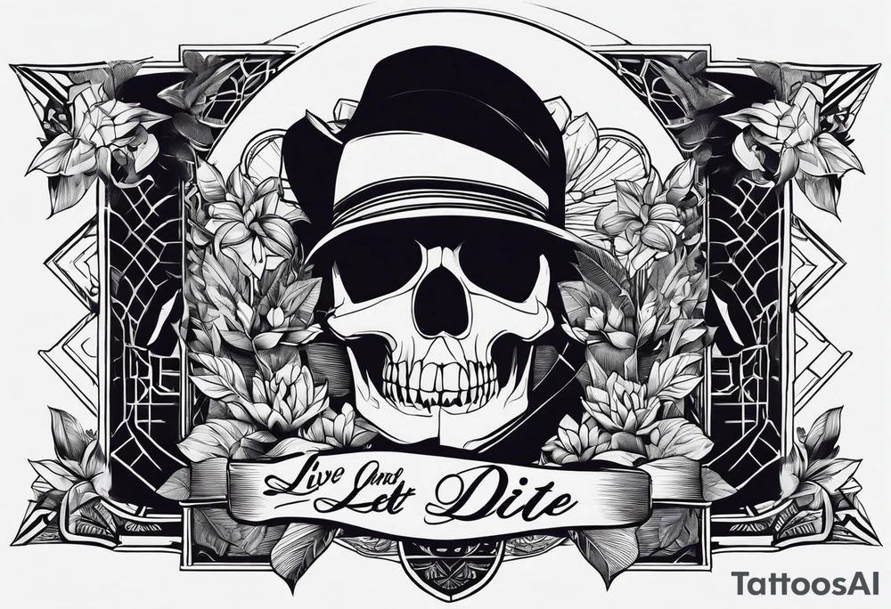 Live and let die wrist tattoo tattoo idea