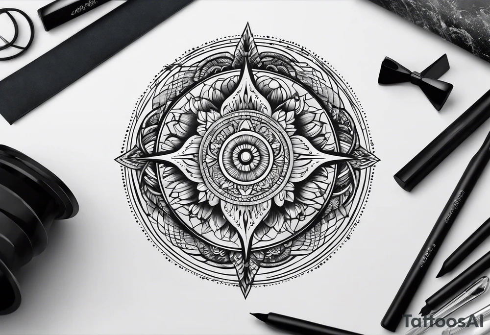 circle tattoo idea