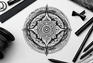 circle tattoo idea