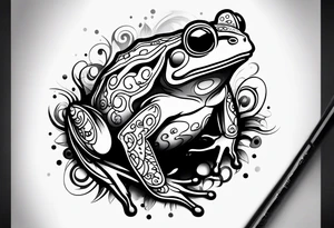 Toad wearing a labcoat tattoo idea