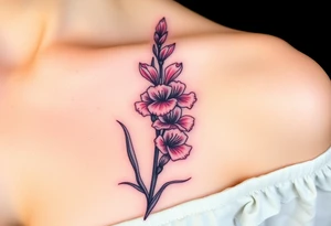 Quotes, paintbrushes 
, Gladiolus tattoo idea