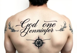 do a username god one with my grandma name Jennifer in cursive with a hear no evil see no speak no evil on my forearm tattoo idea