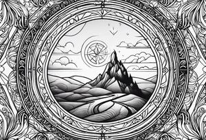 via francigena tattoo idea