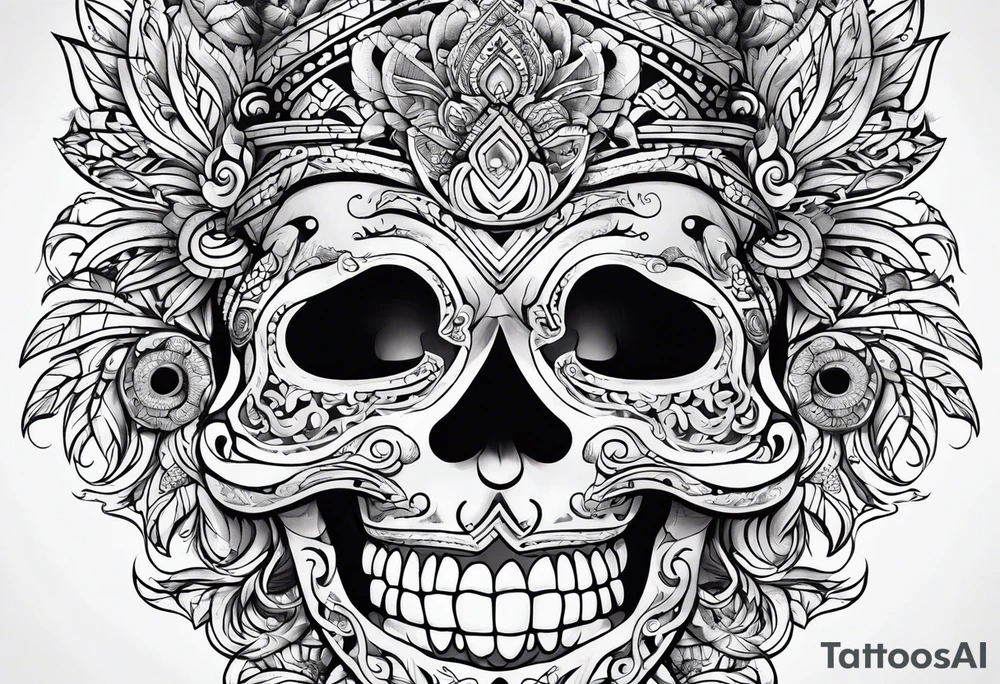 Vietnamese tribal tattoo tattoo idea