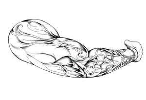 Upper arm 
Half sleeve tattoo idea