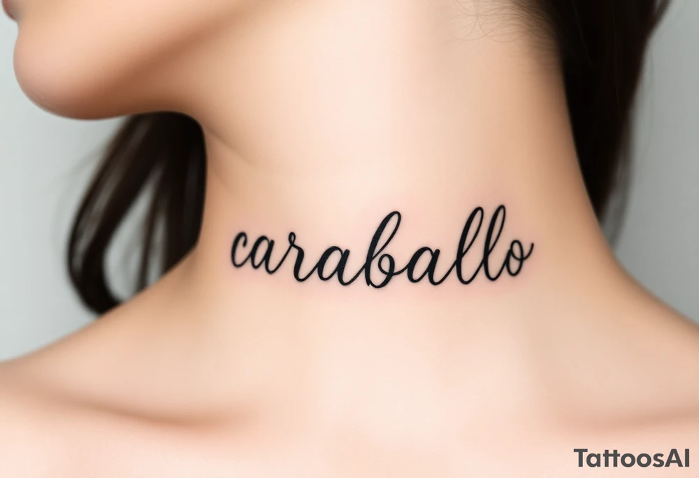 caraballo tattoo idea