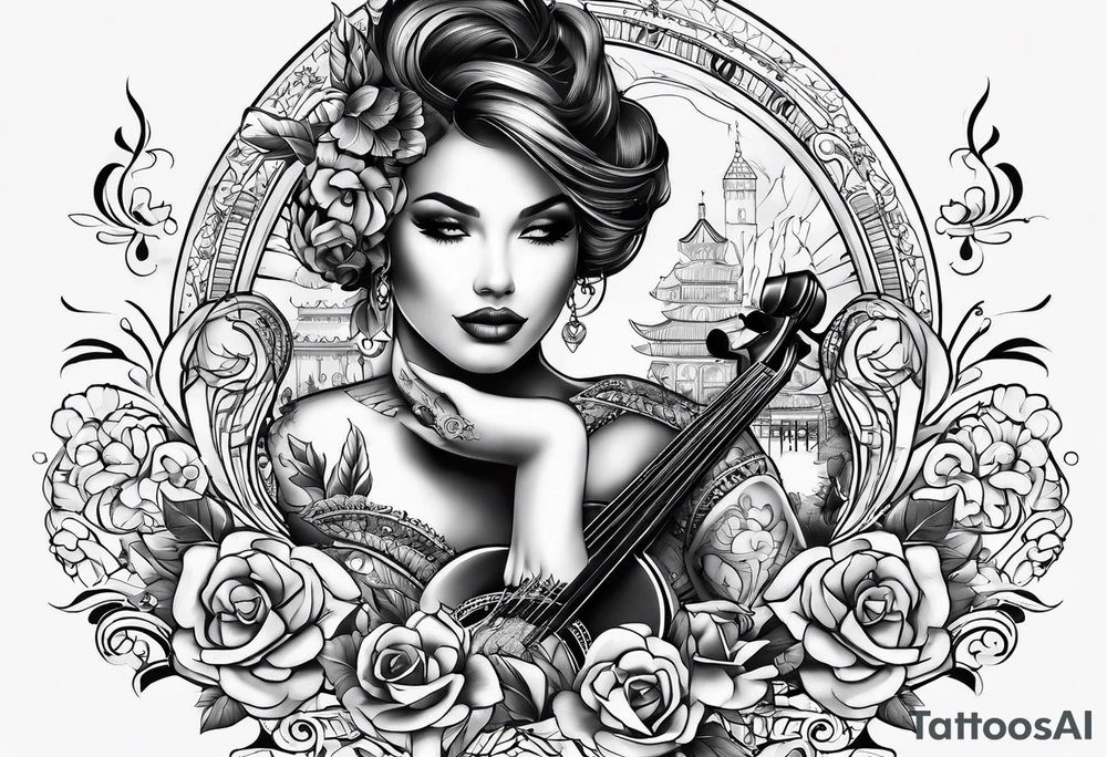 Tattoo ideas in music tattoo idea