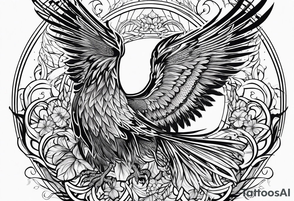 PHOENIX tattoo idea