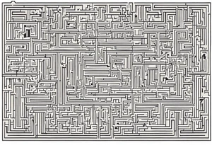 Maze Mirror Bell tattoo idea