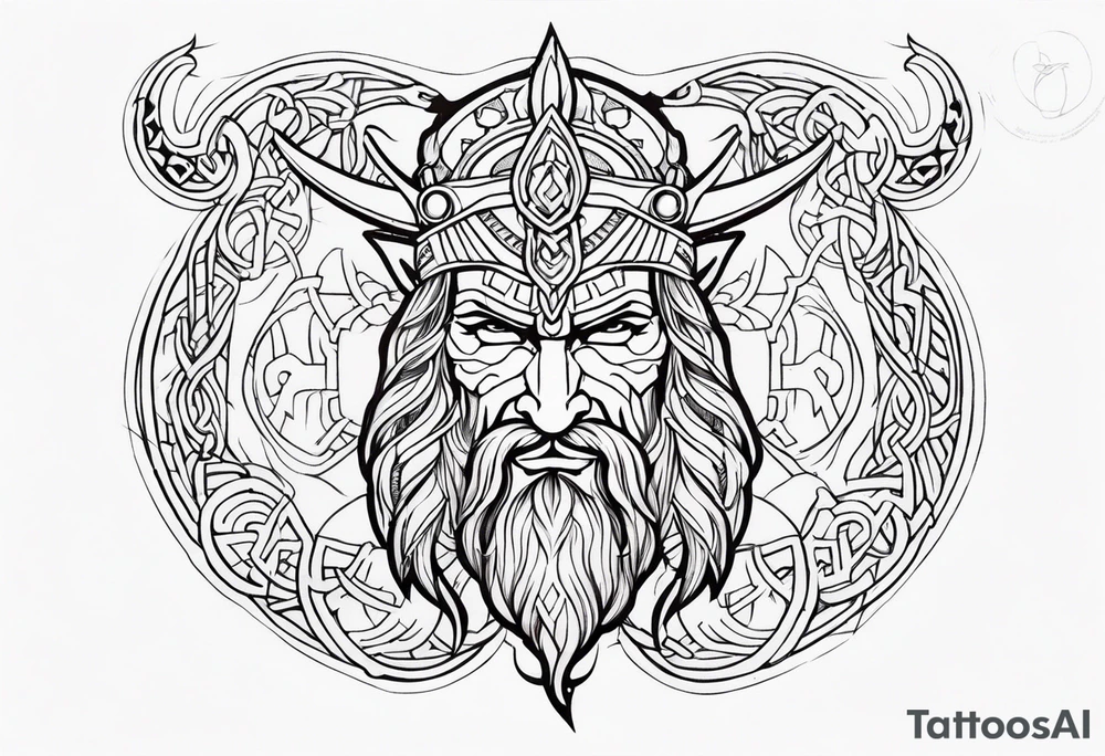 norse god tattoo idea
