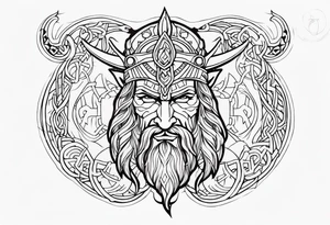 norse god tattoo idea