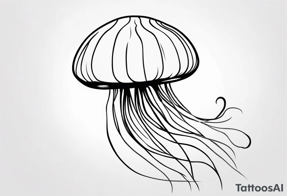 jelly fish tattoo idea